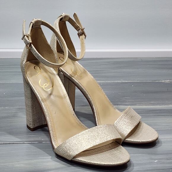 Sam Edelman‎ Yaro Dress Sandals Chunk Block Heels 8.5 - Picture 10 of 16